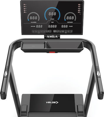 Amila Velos F300PI Foldable Electric Treadmill 130kg Capacity 3hp