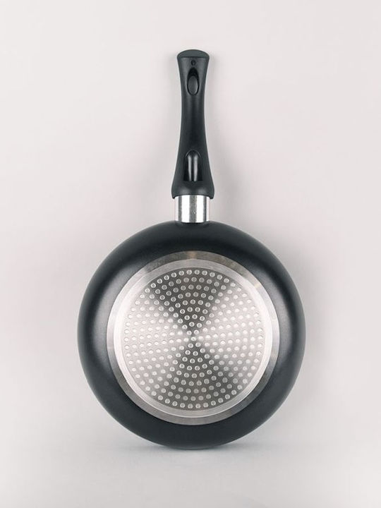 Maestro Pan Mit Deckel aus Aluminium mit Antihaftbeschichtung 28cm