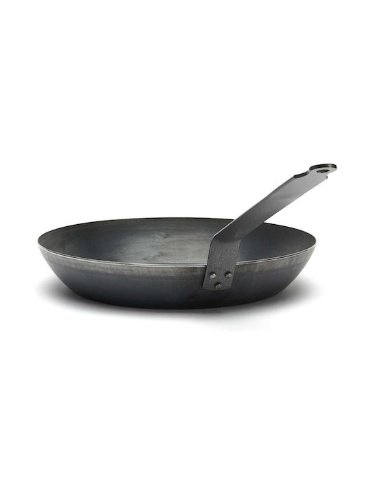 De Buyer Outdoor Τηγάνι από Ανθρακούχο Χάλυβα 36cm