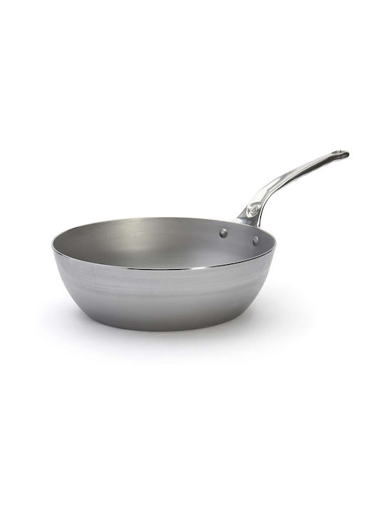 De Buyer Mineral B Pro Saute made of Carbon Steel 28cm