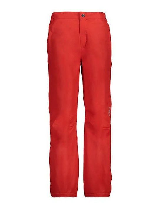 CMP 3W15994-C649 Kids Dungarees for Ski & Snowboard Red