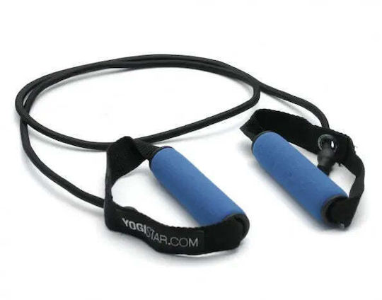 Yogistar Widerstandsbänder Gymtube Licht mit Griffen Blau 1.3m