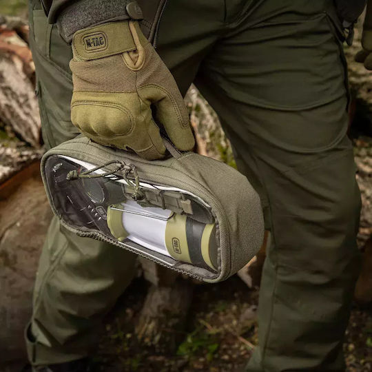 M-tac Transparent Elite Medium Tool Organizer Ranger Green