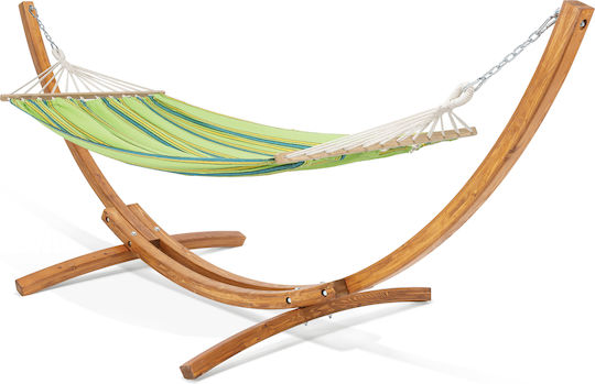 Escape Hammock Stand made of Wood Cherry 410x120x130cm