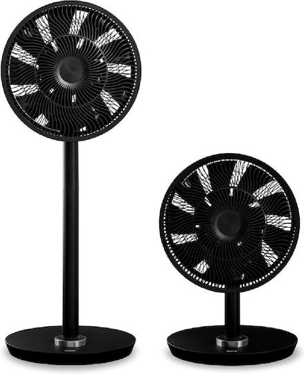 Duux DXCF10 Ανεμιστήρας Ορθοστάτης 29W Διαμέτρου 34cm Μαύρος