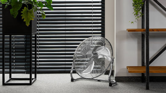 Teesa TeeSa Floor Fan 90W Diameter 40cm Silver