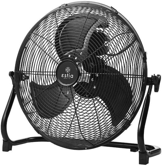 Estia Stormi Floor Fan 110W 50cm Black