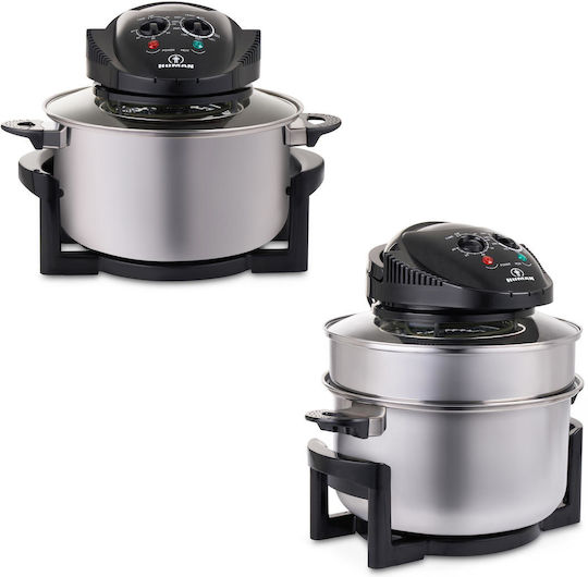 Human HU-412 Halogen Oven Cooker 11lt Black
