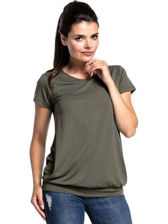 Queen Mother Top Maternity Tops Kaki Queen Mother Top Maternity Tops Kaki