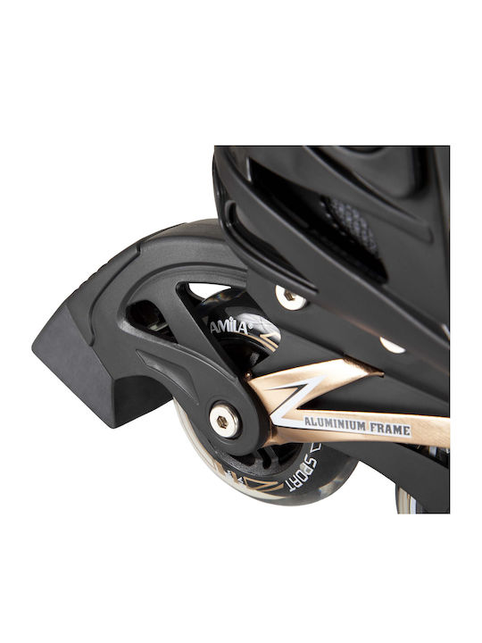 AMILA Adult Inline Rollers Black