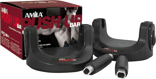 AMILA Λαβές Push Ups Σετ 2τμχ Perfect Push-Up