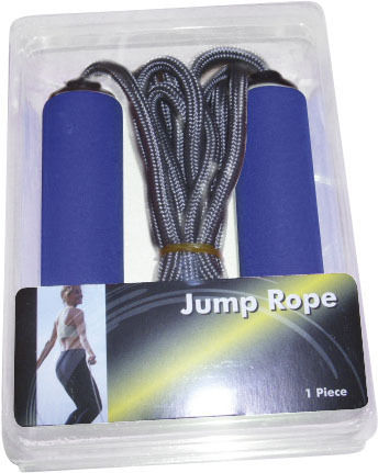 AMILA Springseil Fitness mit Gewicht Gray