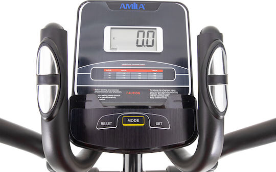 AMILA Cardio 5105E Mașină eliptică magnetică cu disc 4kg pentru utilizator până la 110kg