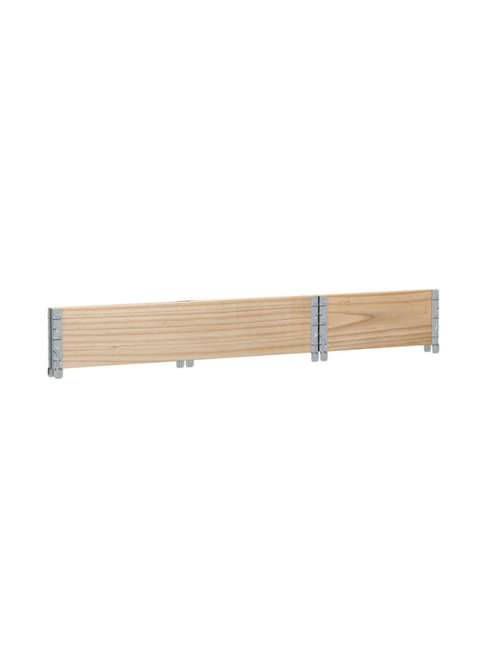 vidaXL Planter Box Wooden Brown 100x50x21.5cm.