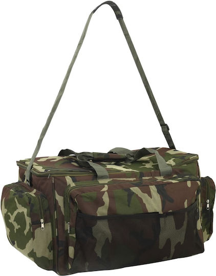 Waterproof Fishing Bag Green Camouflage Oxford Fabric Green 84 X 35 X 35 Cm