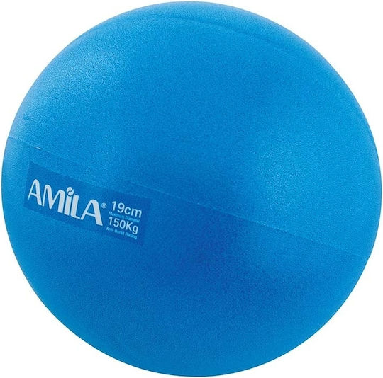 AMILA Mini Ball Pilates 19cm 0.1kg in Blue Color