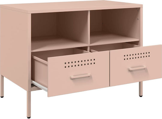 TV-Ständer Metall Rosa M68xB39xH50.5cm