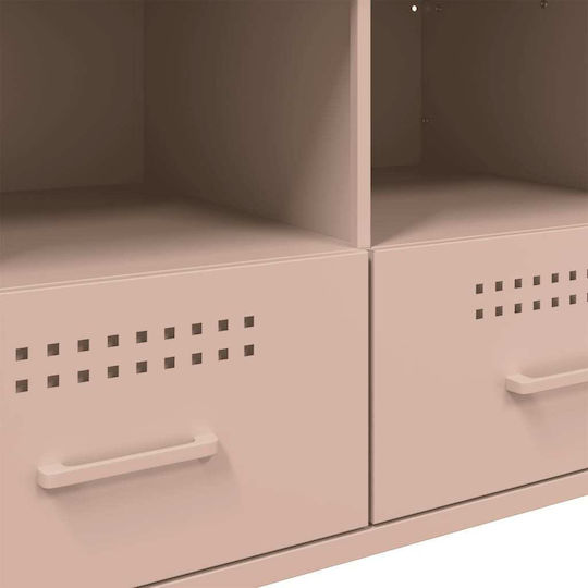 TV-Ständer Metall Rosa M68xB39xH50.5cm
