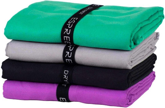 Beach Towel Solid Grey 90x170 Espree