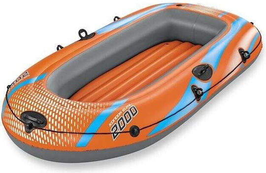 Kondor Elite 2000 Raft Set Bestway Inflatable Boat for Two People Length 1.96m Capacity 120kg 15690