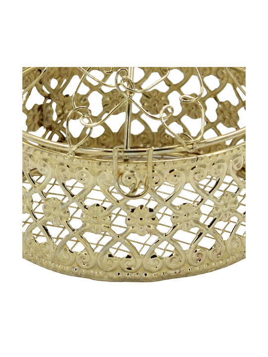 Keskor Decorative Space made of Metallic 7x7x6cm 1pcs