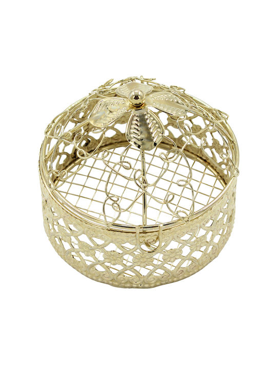 Keskor Decorative Space made of Metallic 7x7x6cm 1pcs