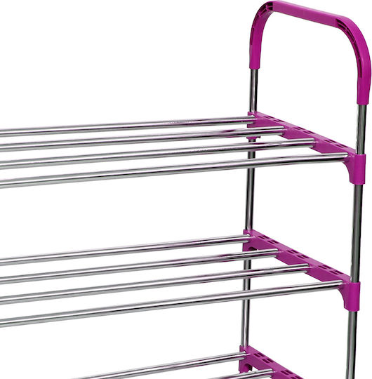 Πλαστική με 4 Ράφια 56x30x81cm Πλαστική με 4 Ράφια 56x30x81cm