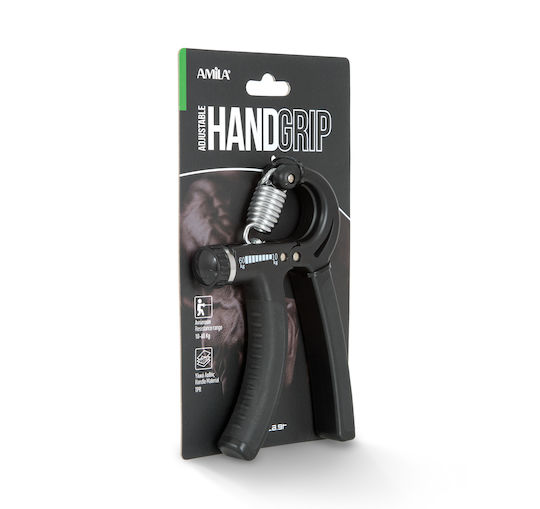 AMILA Crush Grippers Black with Resistance up to 60kg