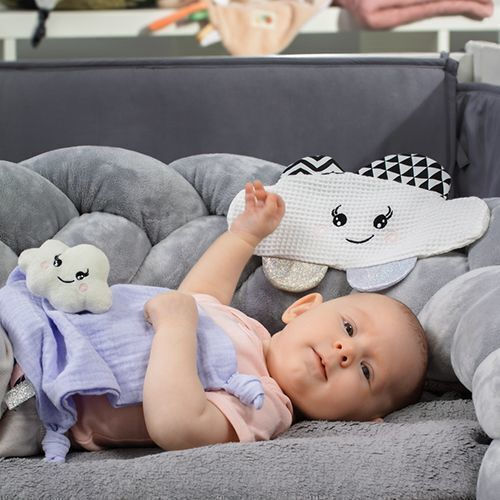 Babyono Πανάκι Μωρού Blinky Cloud Μωβ