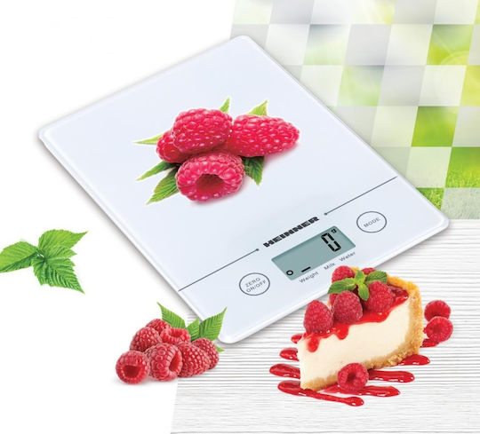 Heinner Digitale Küchenwaage bis 5kg Weiße