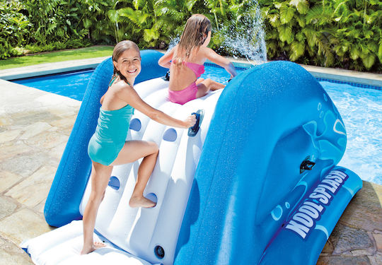 Intex Aufblasbarer Water Slide mit Rutsche für 6+ Jahre
