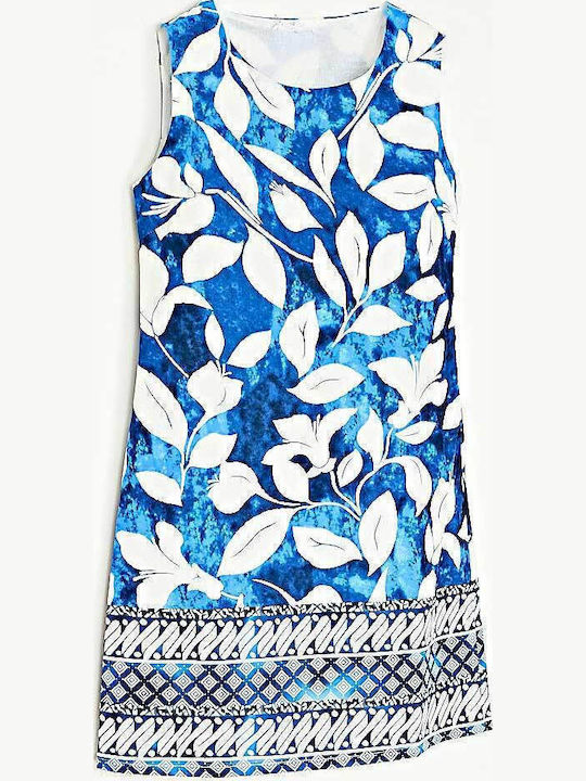 Rochie De Vară Albastru Deschis/Bleumarin