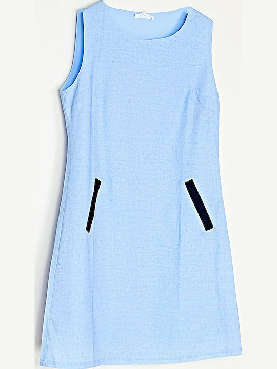 Summer Dress Grey/Ciel