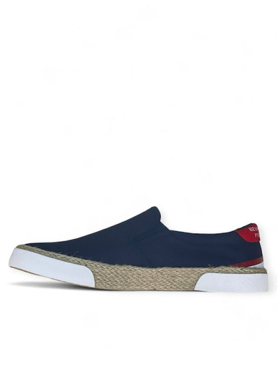 Herren Slip-Ons Blau
