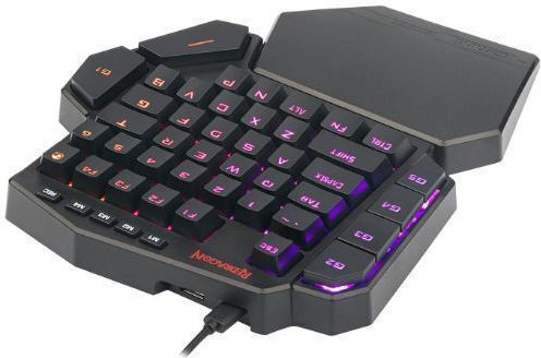 Redragon K585 Diti Fără fir Gaming Tastatură Mecanică Keypad cu Outemu Brown comutatoare și iluminare RGB (Engleză US)