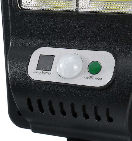 Set 3 Lămpi Solare cu Senzor de Mișcare și Telecomandă IP65 3bucx3bucx3buccm