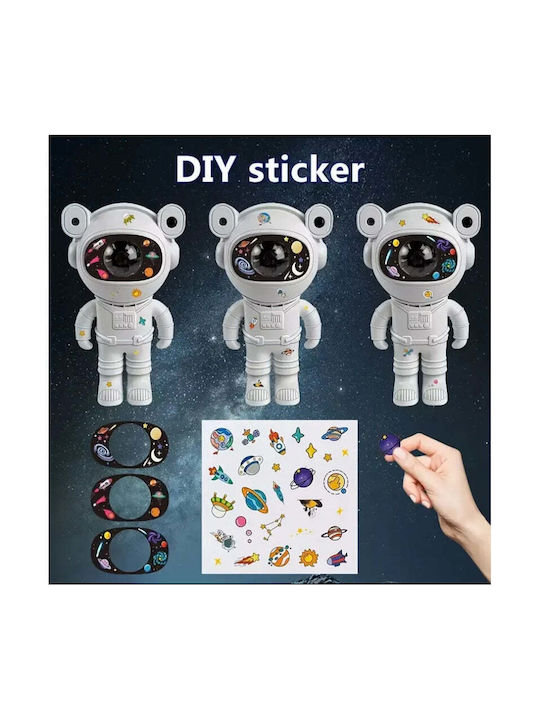 Bluetooth Lustră Decorativă Astronaut Alb