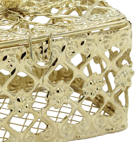 Keskor Metallic Decorative Box 6.5x4.5x5cm