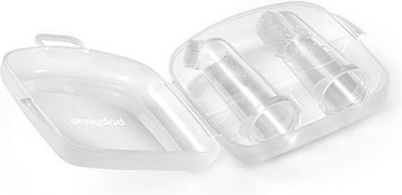 Babyono Бебешка Четка За Зъби Пръстен За 0м+ Бяла