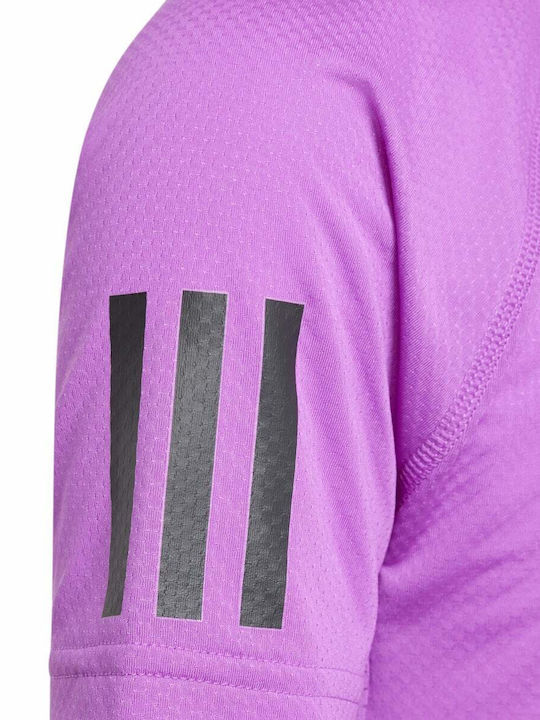 Kids' T-shirt Purple Club Tennis