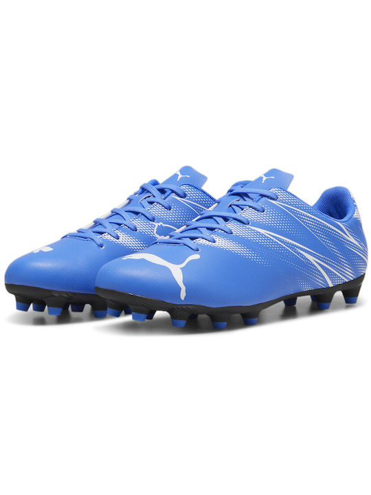 Puma Attacanto FG/AG Scăzut Pantofi de Fotbal cu clești Albastre