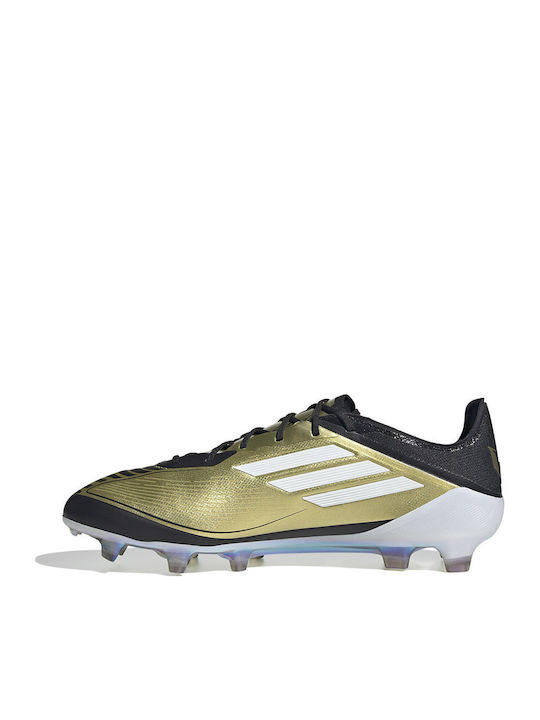 adidas F50 Elite Messi Pantofi de Fotbal cu crampoane Aurii