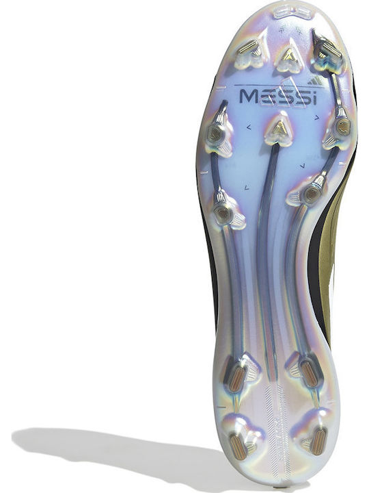 adidas F50 Elite Messi Ποδοσφαιρικά Παπούτσια με Τάπες FG Χρυσά adidas F50 Elite Messi Ποδοσφαιρικά Παπούτσια με Τάπες FG Χρυσά
