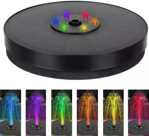 Gardlov Lampă Solară 3W RGB cu Fotocelulă 16cmx4cmcm