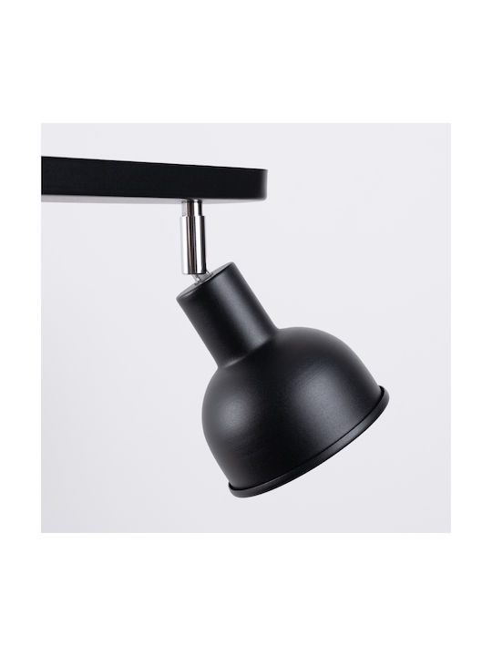 Sollux Monos LED Alb Natural Spot în Culoare Negru