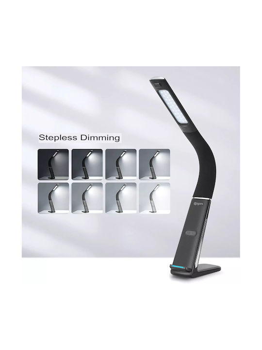 SML LED Schreibtischlampe mit flexiblem Arm in Weiß Farbe