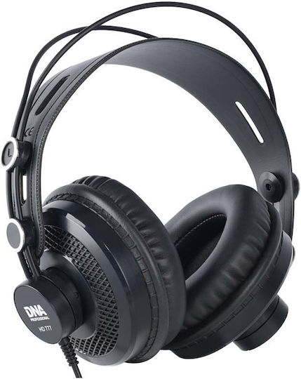 DNA HD 777 Wired Over Ear Headphones Black