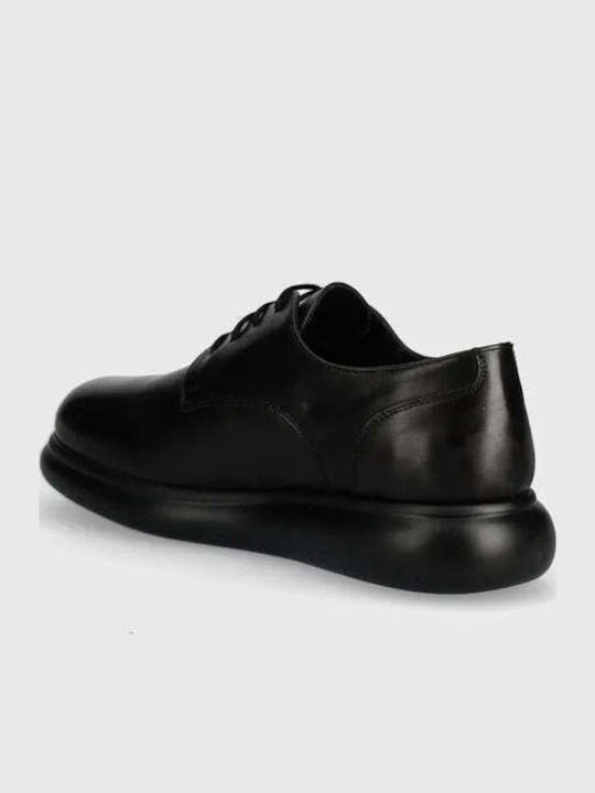 Karl Lagerfeld Men's Leather Casual Shoes Black