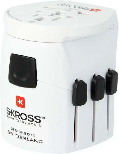 Skross World Αντάπτορας Πρίζας από Universal σε Universal