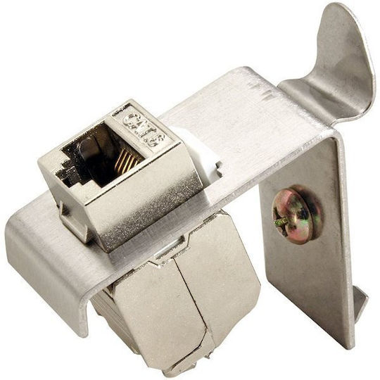 Roline Holder 1x Keystone Din Rail Metal